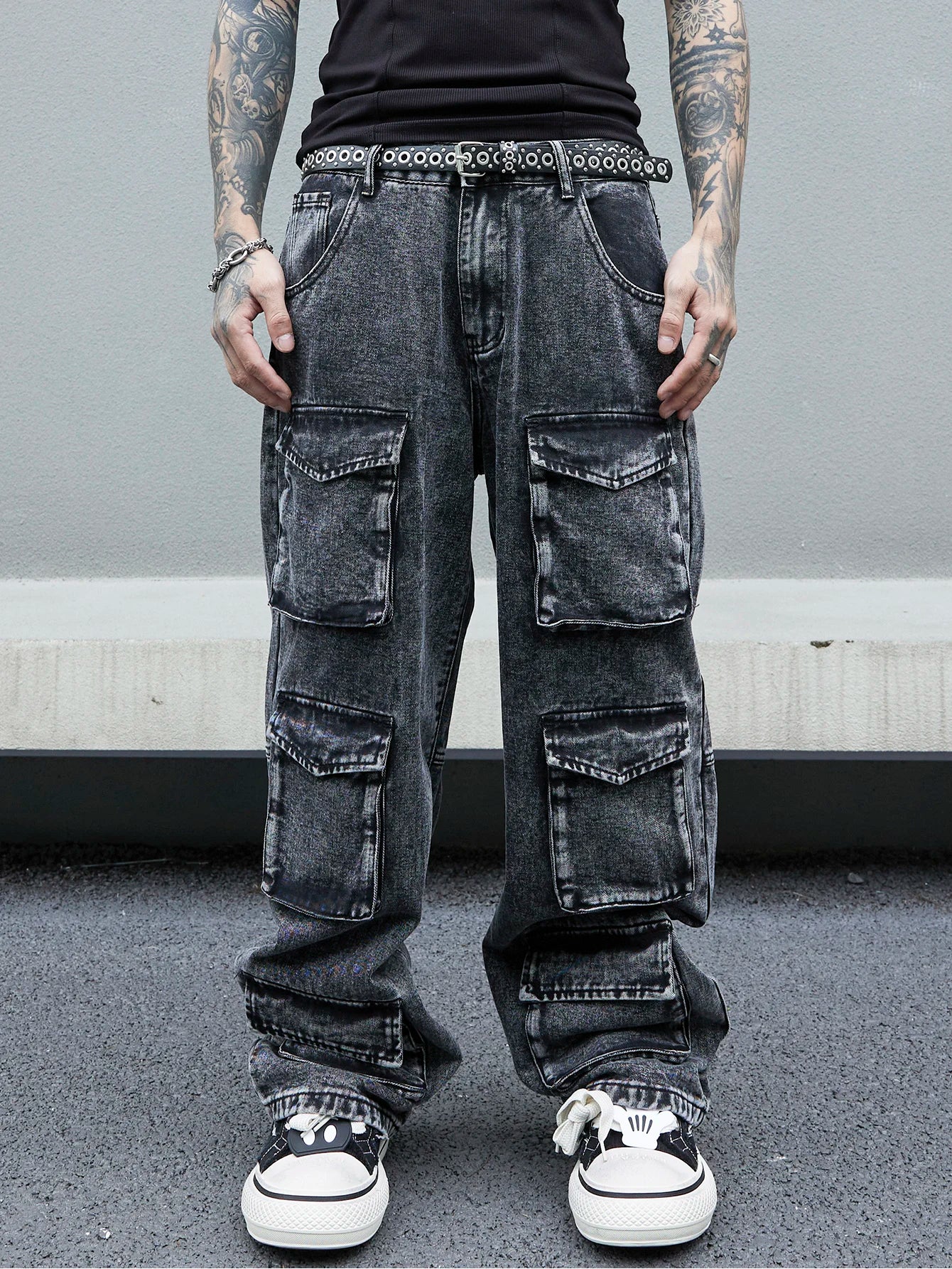 G Y D N™ || Edgy Punk Rock Street Denim