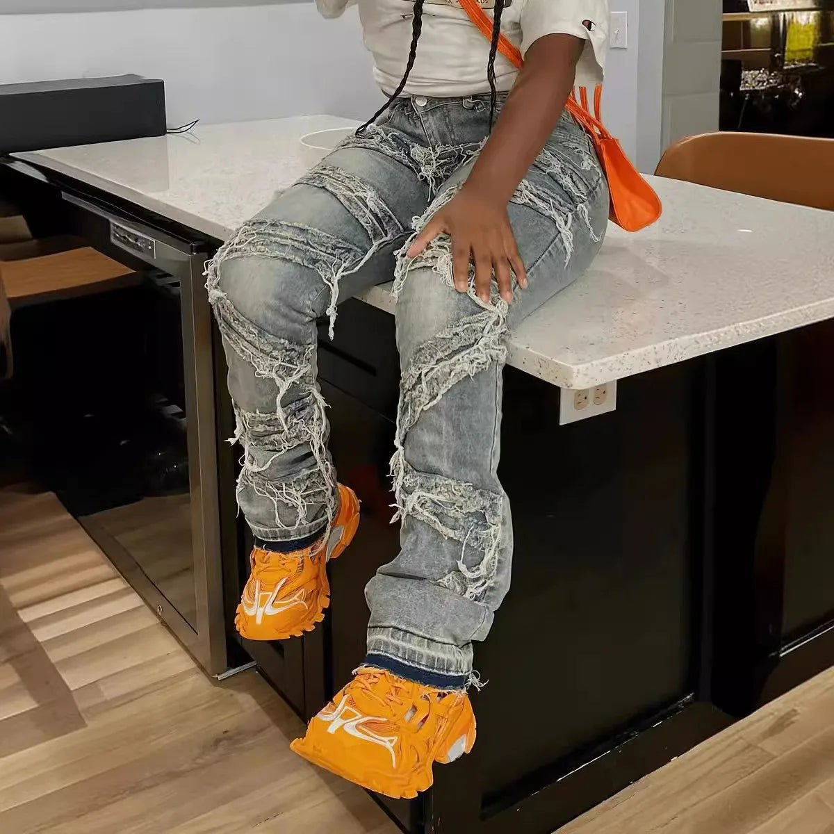 G Y D N™ || Vrouwen Drip Jeans