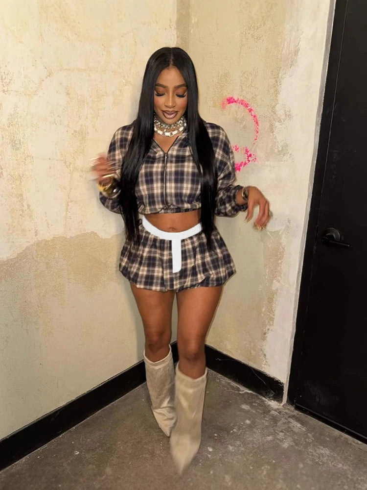 G Y D N™ || Y2K Style Skirt Set