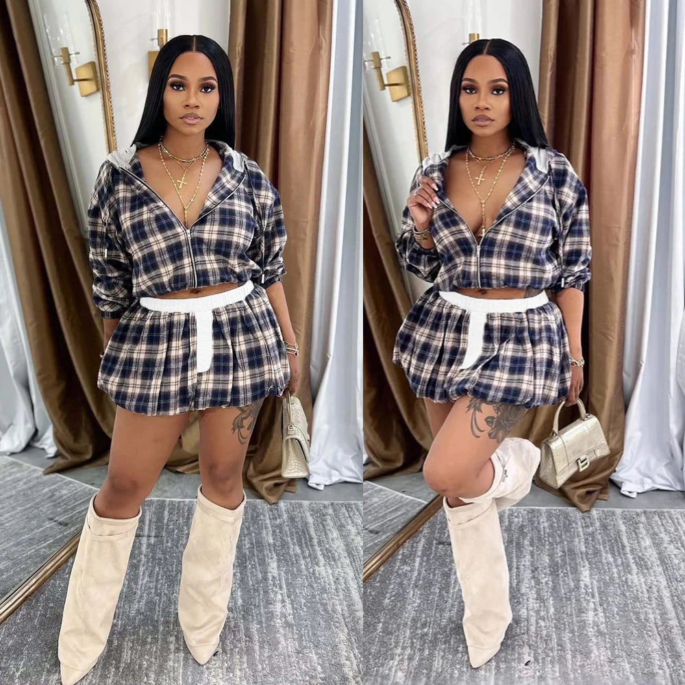 G Y D N™ || Y2K Style Skirt Set