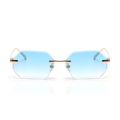 G Y D N™ || Trendy Randloze Zonnebril van Ruiao