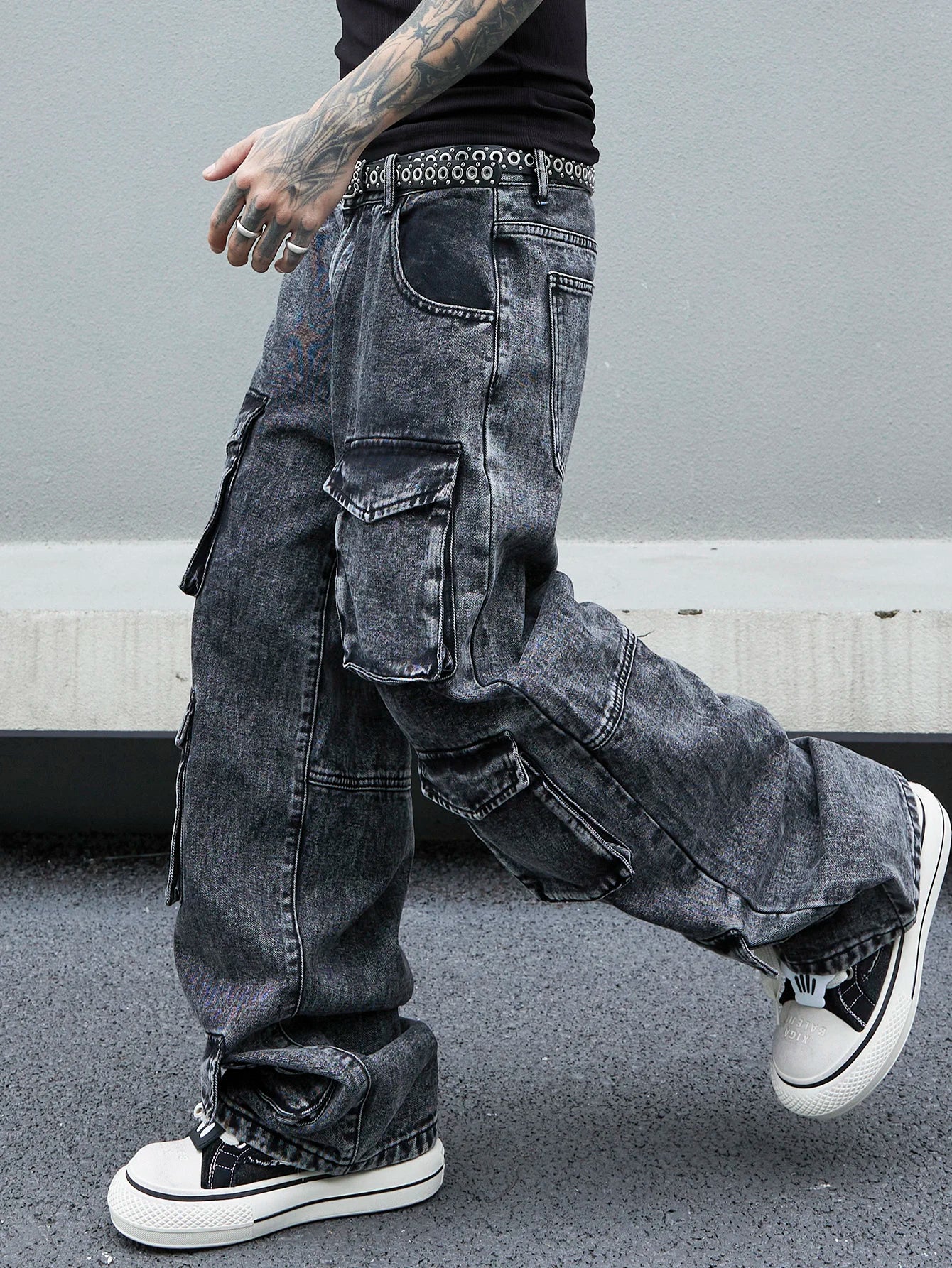 G Y D N™ || Edgy Punk Rock Street Denim