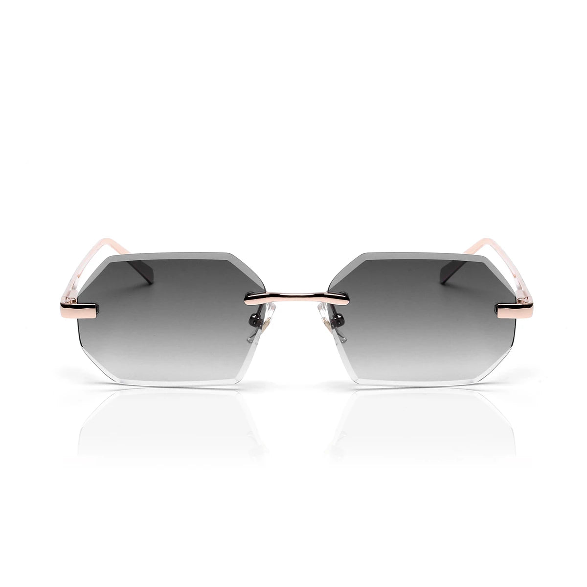 G Y D N™ || Trendy Randloze Zonnebril van Ruiao