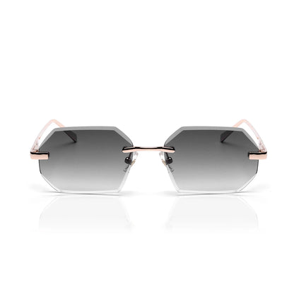 G Y D N™ || Trendy Randloze Zonnebril van Ruiao