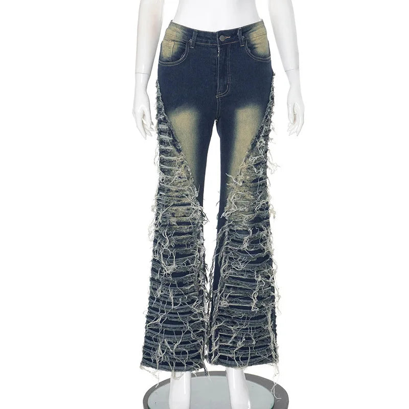 G Y D N™ || Sifreyr Dames Denim Jeans