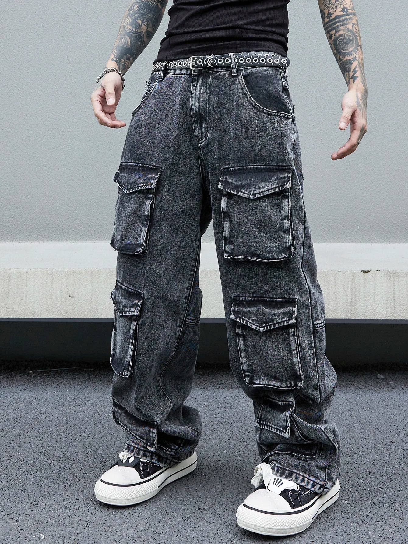 G Y D N™ || Edgy Punk Rock Street Denim